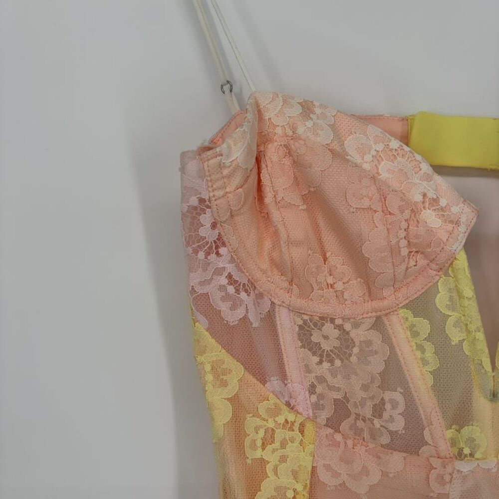 For Love And Lemons Blossom Floral Maxi Dress Size S - Picture 3 of 5